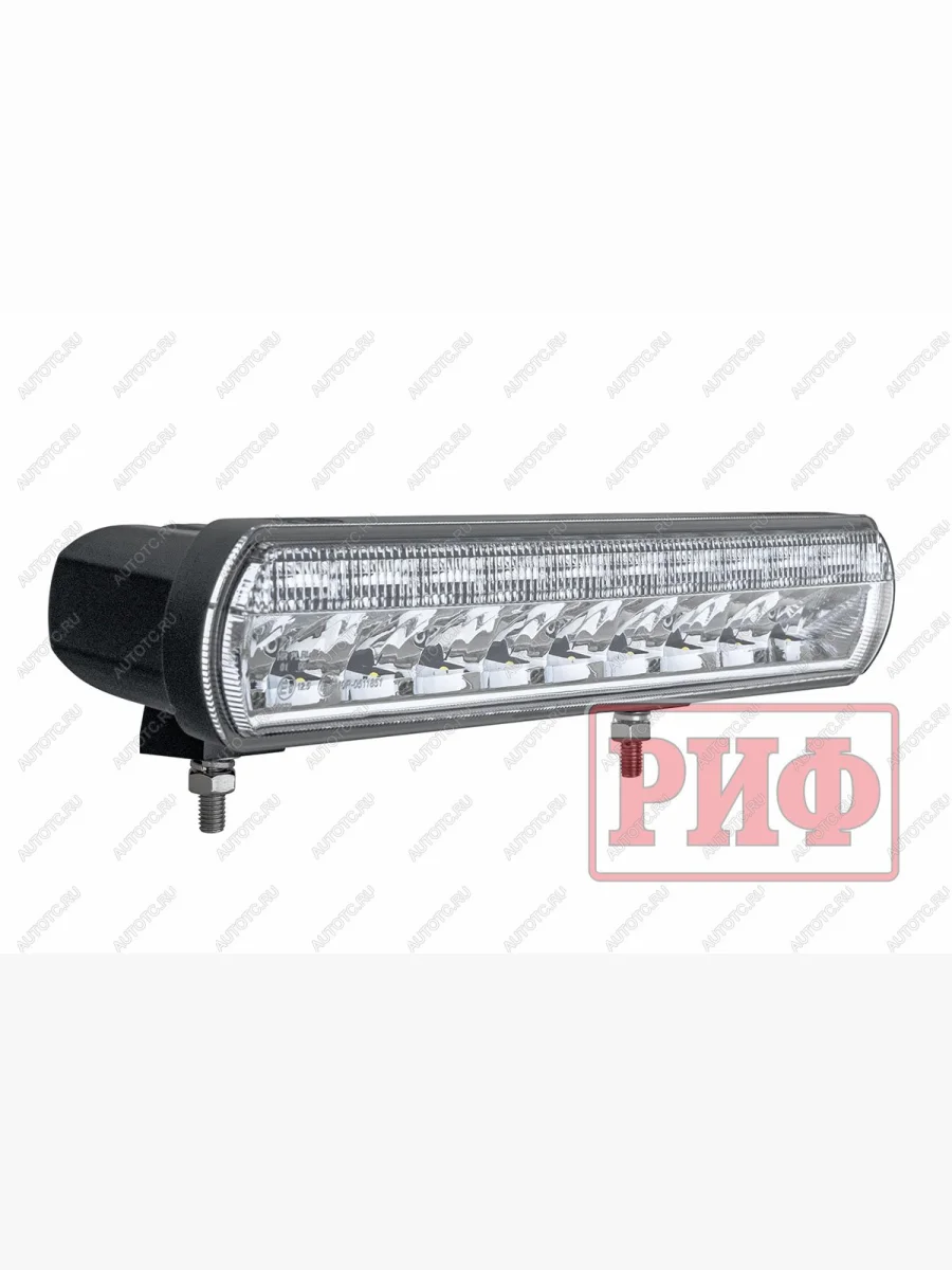Светодиодная фара водительского света РИФ с ДХО 318 мм 50W РИФ b0206  с доставкой в г. Керчь
