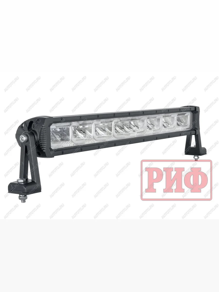 Светодиодная фара водительского света РИФ с ДХО 561 мм 128W РИФ e4204  с доставкой в г. Керчь
