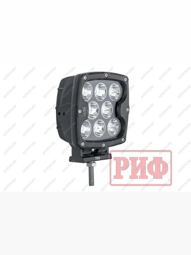 Светодиодная фара дальнего света РИФ 130 мм 80W РИФ b0105s