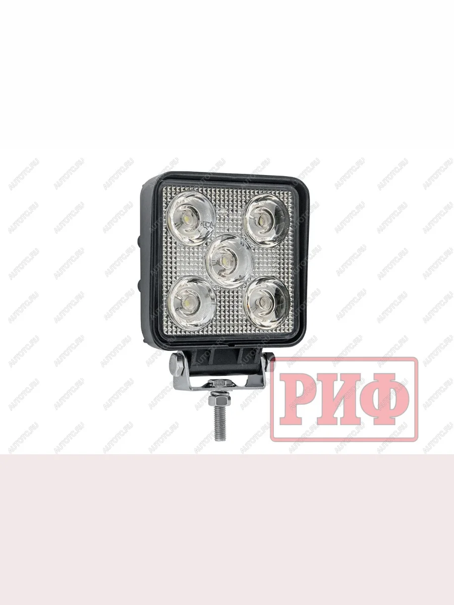 Светодиодная фара рабочего света РИФ 110 мм 15W РИФ f0114s  с доставкой в г. Керчь