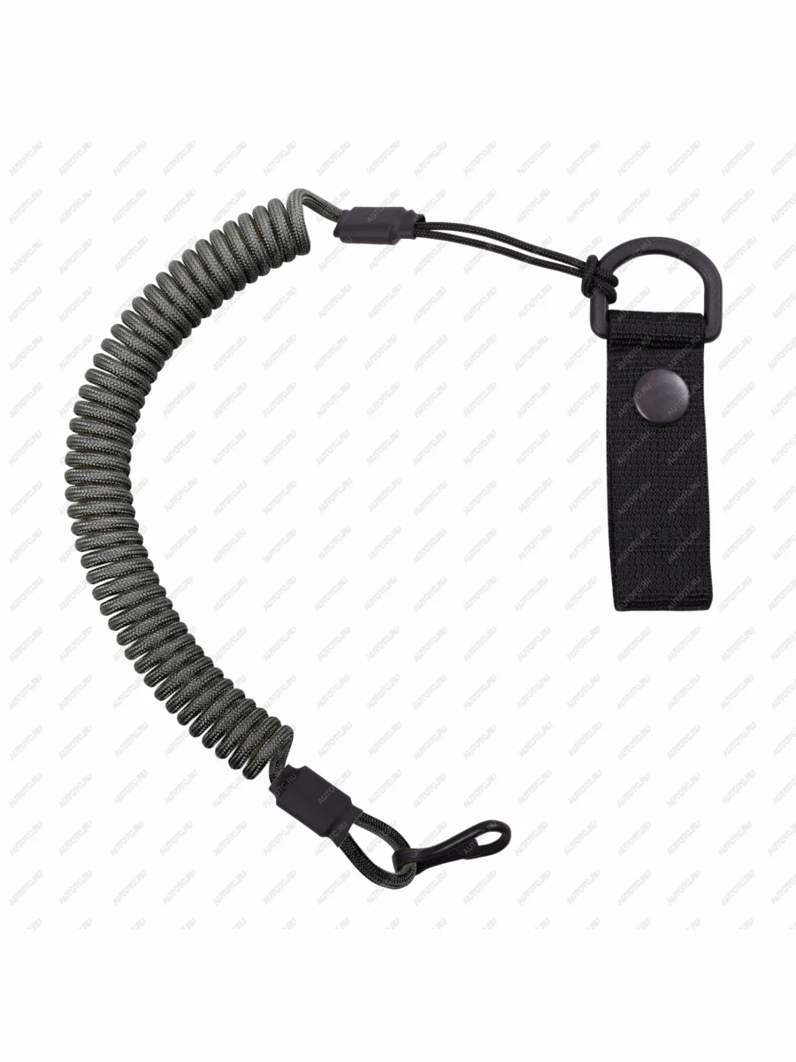 Страховочный тренчик CORD из паракорда с креплением на ремень и карабином (grey) CORD tr.kb.g  с доставкой в г. Керчь