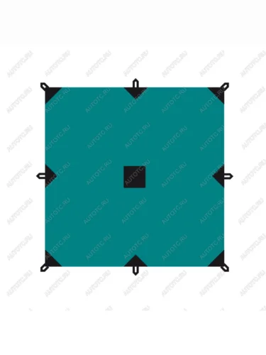 Тент BTrace 3x5, Зеленый BTrace t0348