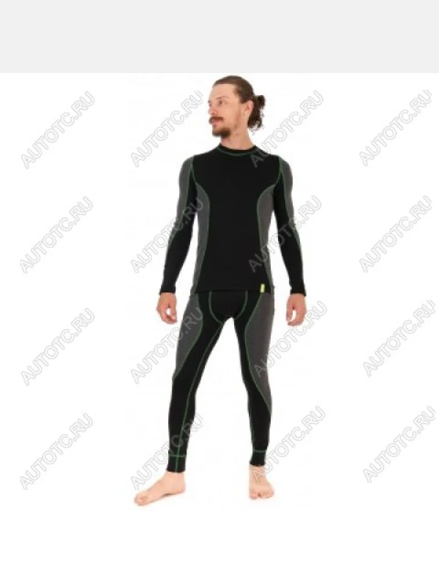 Термобелье комплект Helios Сomfort Line, цв. черно-серый р.44-46164-168, M HELIOS 336979  с доставкой в г. Керчь