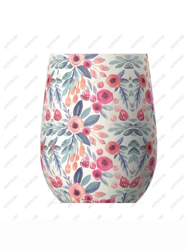 Термобокал IMPERIAL WINE, 270 мл, цветы ASOBU viw2.21-floral