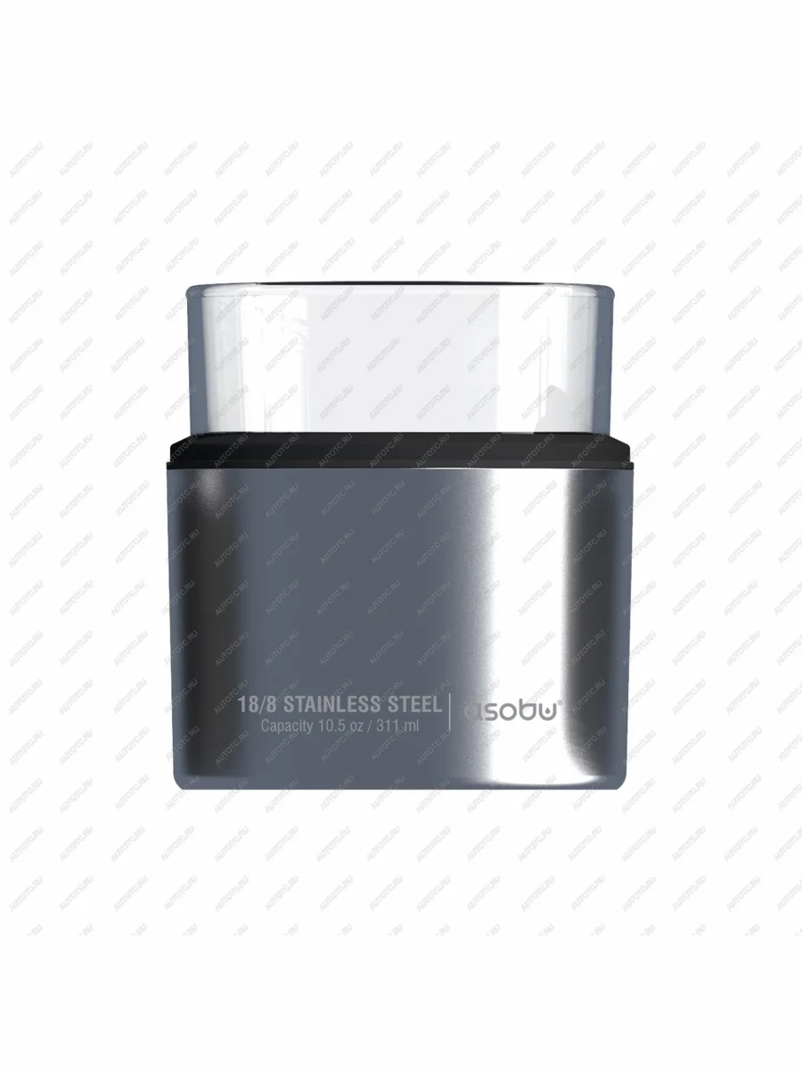 Термобокал ROCKS для крепких напитков 310 мл, серебряный ASOBU lao21.11-silver  в Воронеже Воронежской области