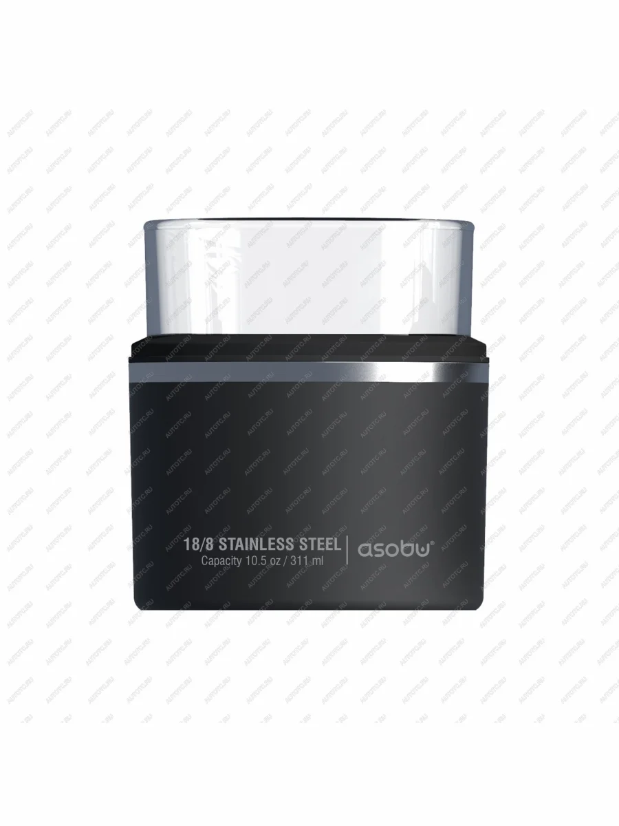 Термобокал ROCKS для крепких напитков 310 мл, черный ASOBU lao21.06-black  с доставкой в г. Керчь