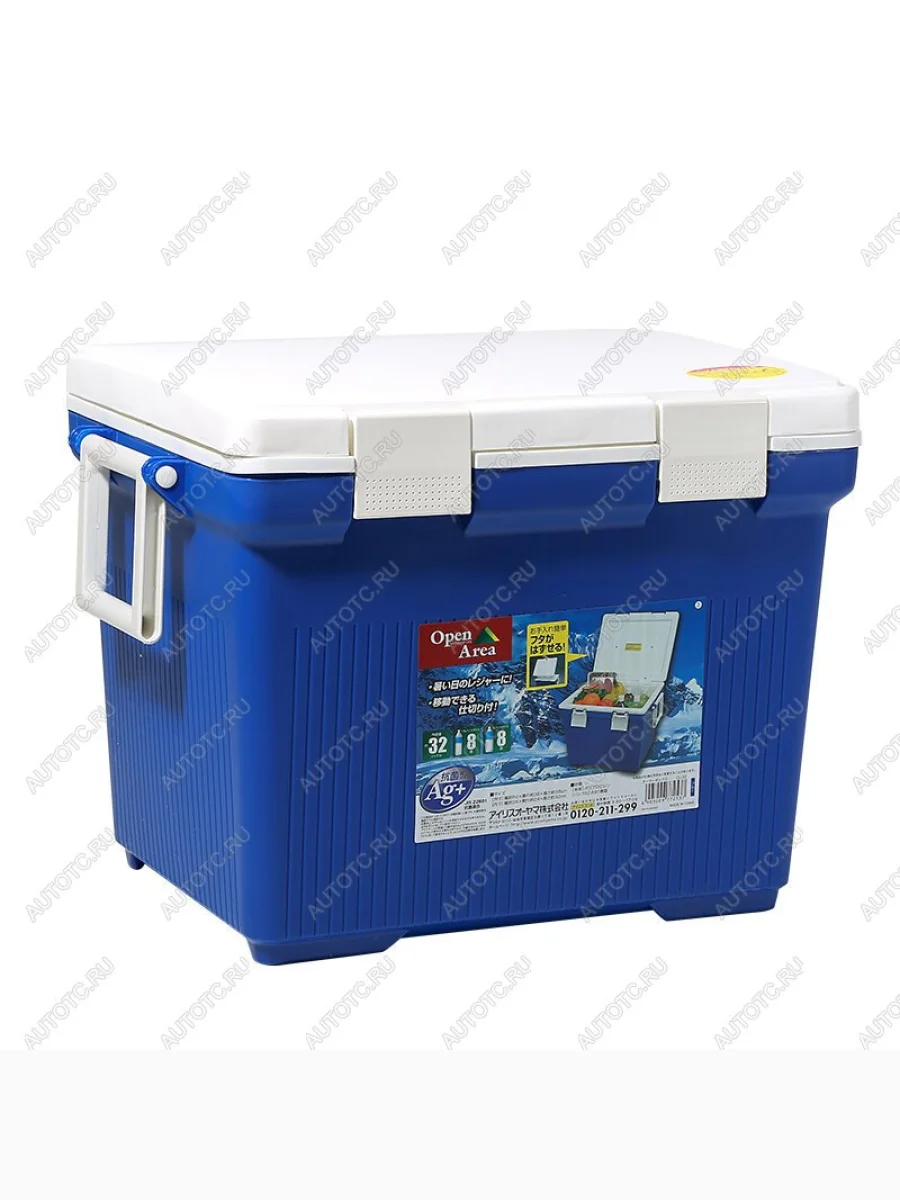 Термобокс IRIS Cooler Box CL-32, 32 литра синийбелый IRIS OHYAMA cl32  с доставкой в г. Керчь