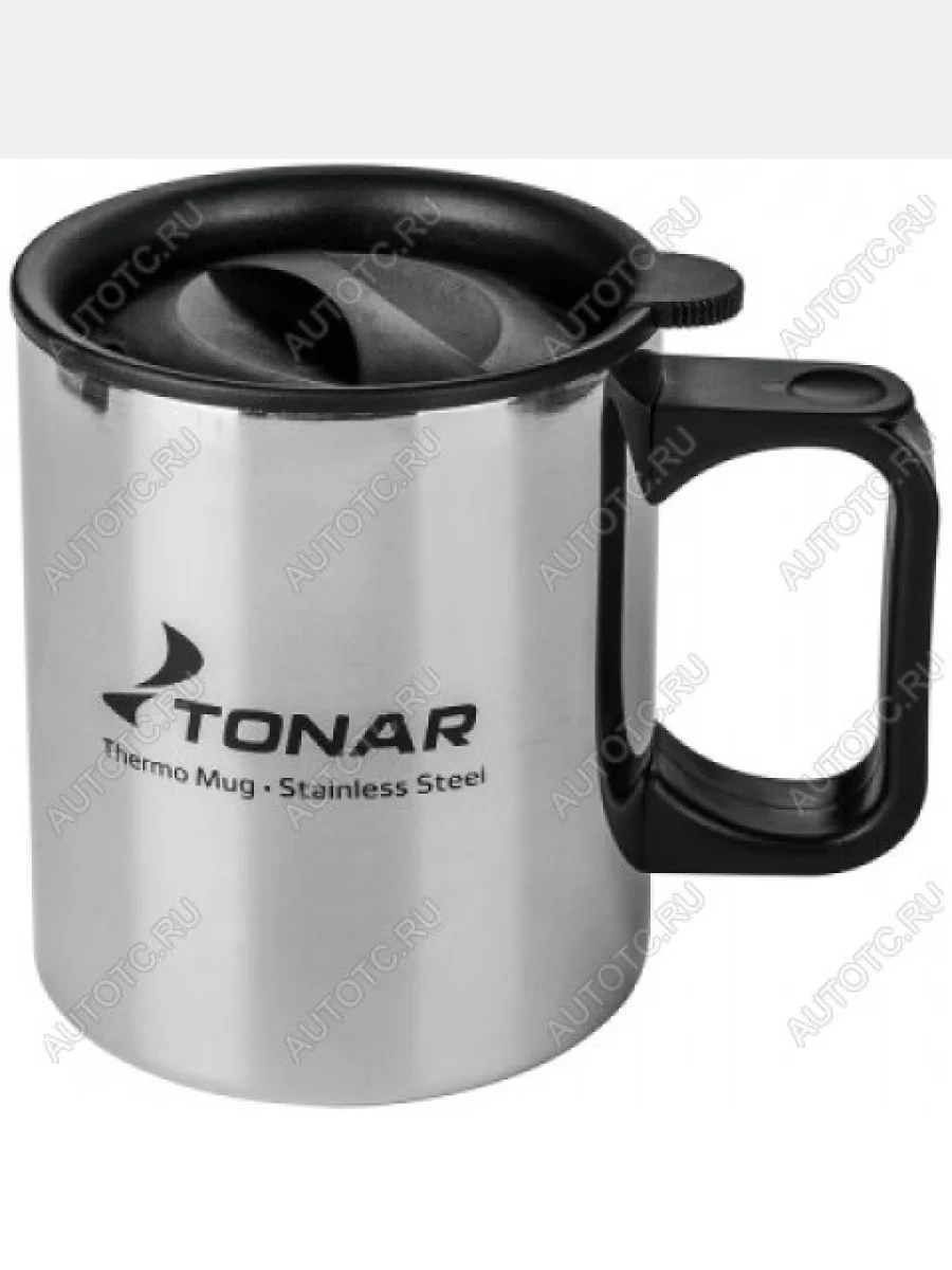 Термокружка ТОНАР 450ML с пластиковой крышкой ТОНАР t.tk-047-450  с доставкой в г. Керчь