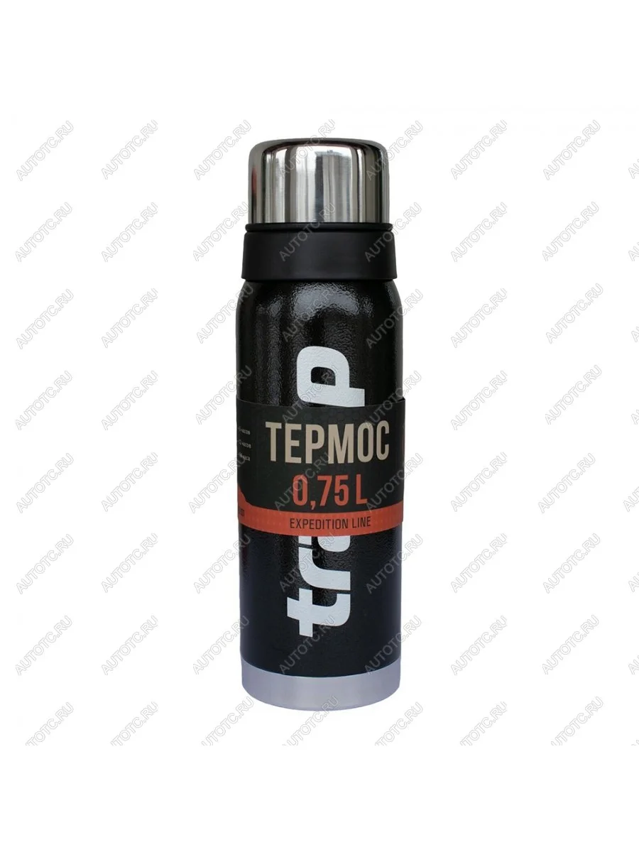 Термос TRAMP Expedition line 0,75 л., Черный TRAMP trc-031-9009  с доставкой в г. Керчь