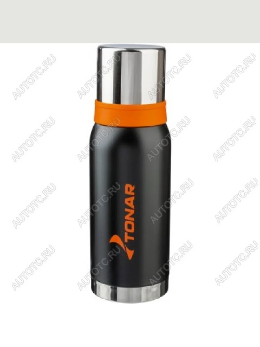 Термос ТОНАР 1000 мл. Черный (2 крышки-кружки) ТОНАР hs.tm-039  с доставкой в г. Керчь