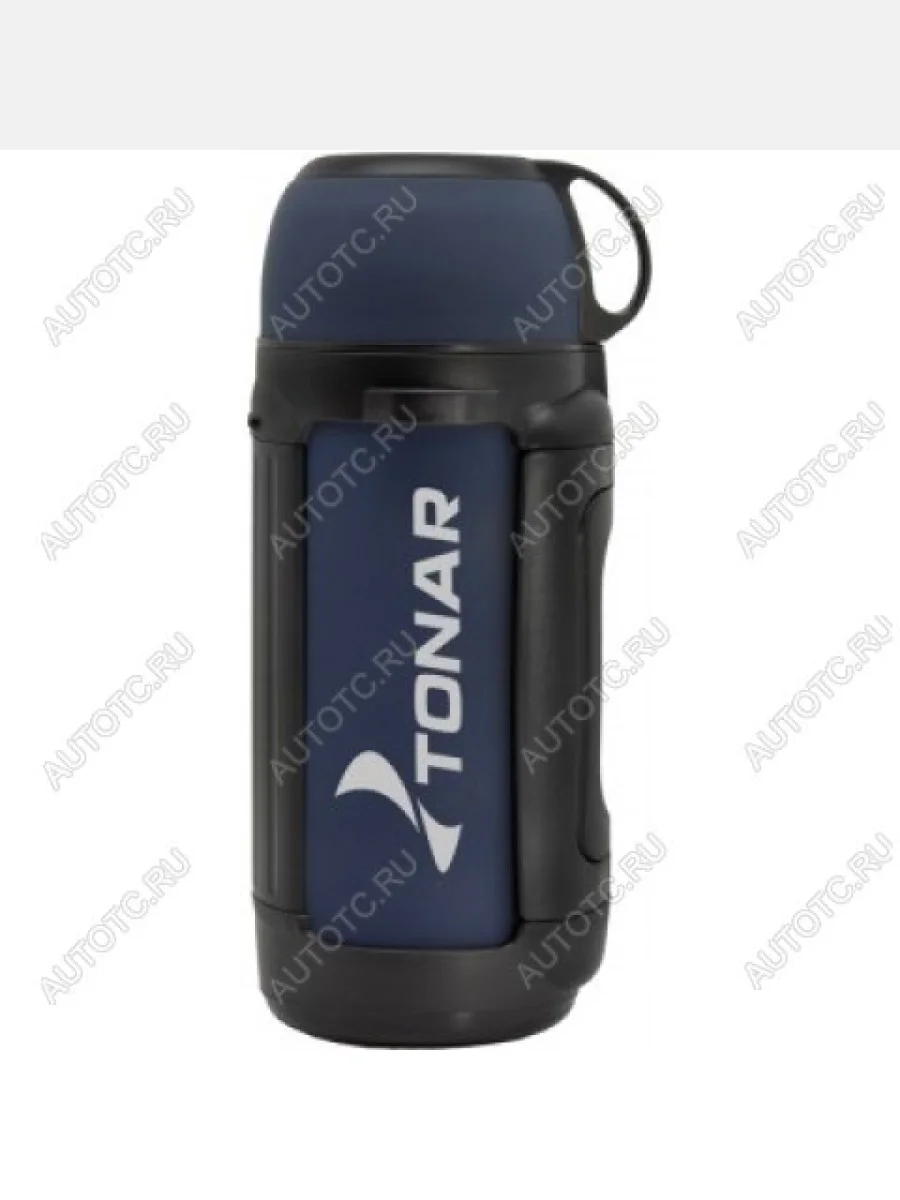 Термос ТОНАР 1400 мл. (крышка-кружка, с дополнительной чашкой), синий ТОНАР hs.tm-041  с доставкой в г. Керчь