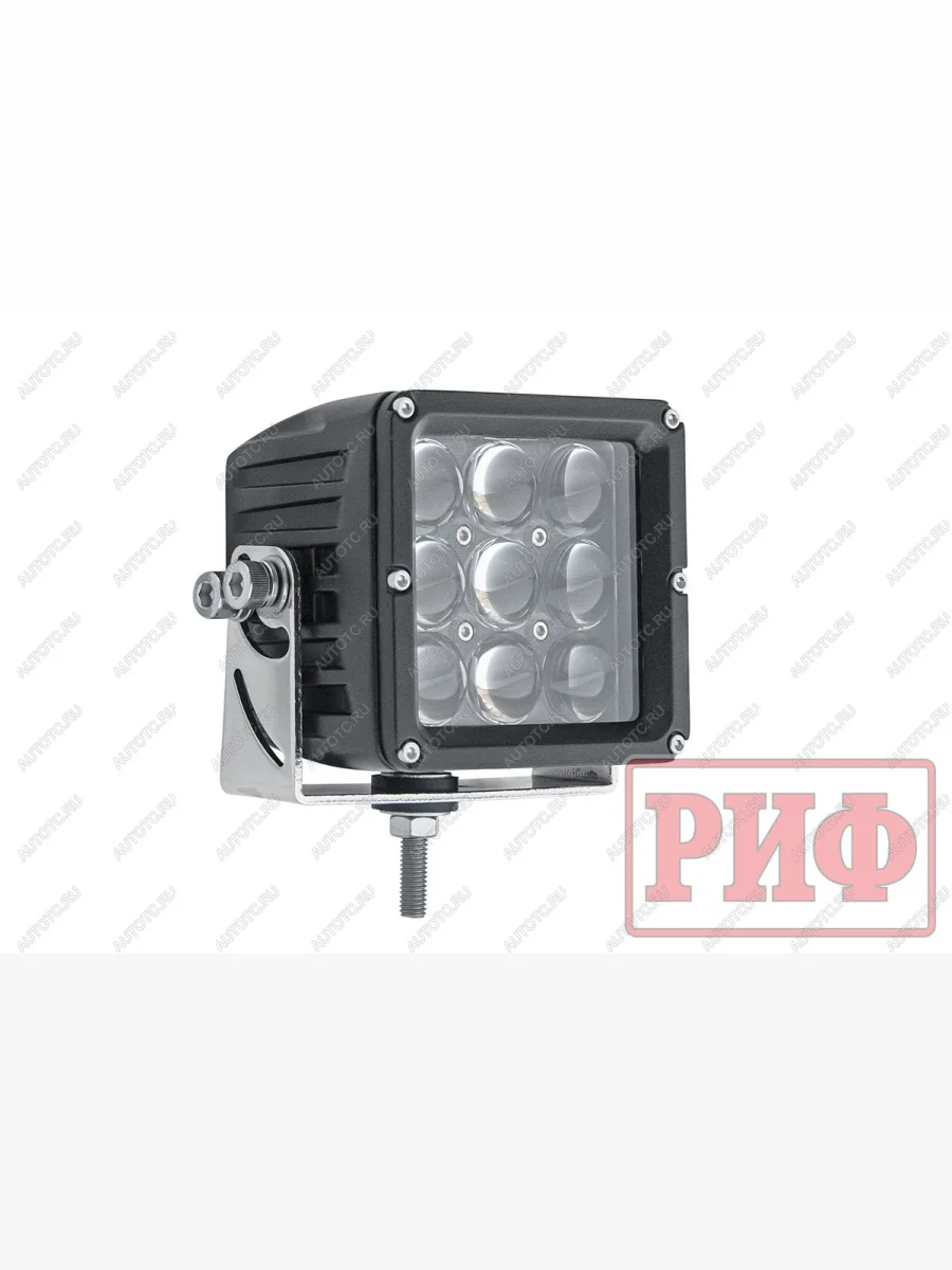 Фара светодиодная дальнего света РИФ 99 мм 27W РИФ f0207  с доставкой в г. Керчь