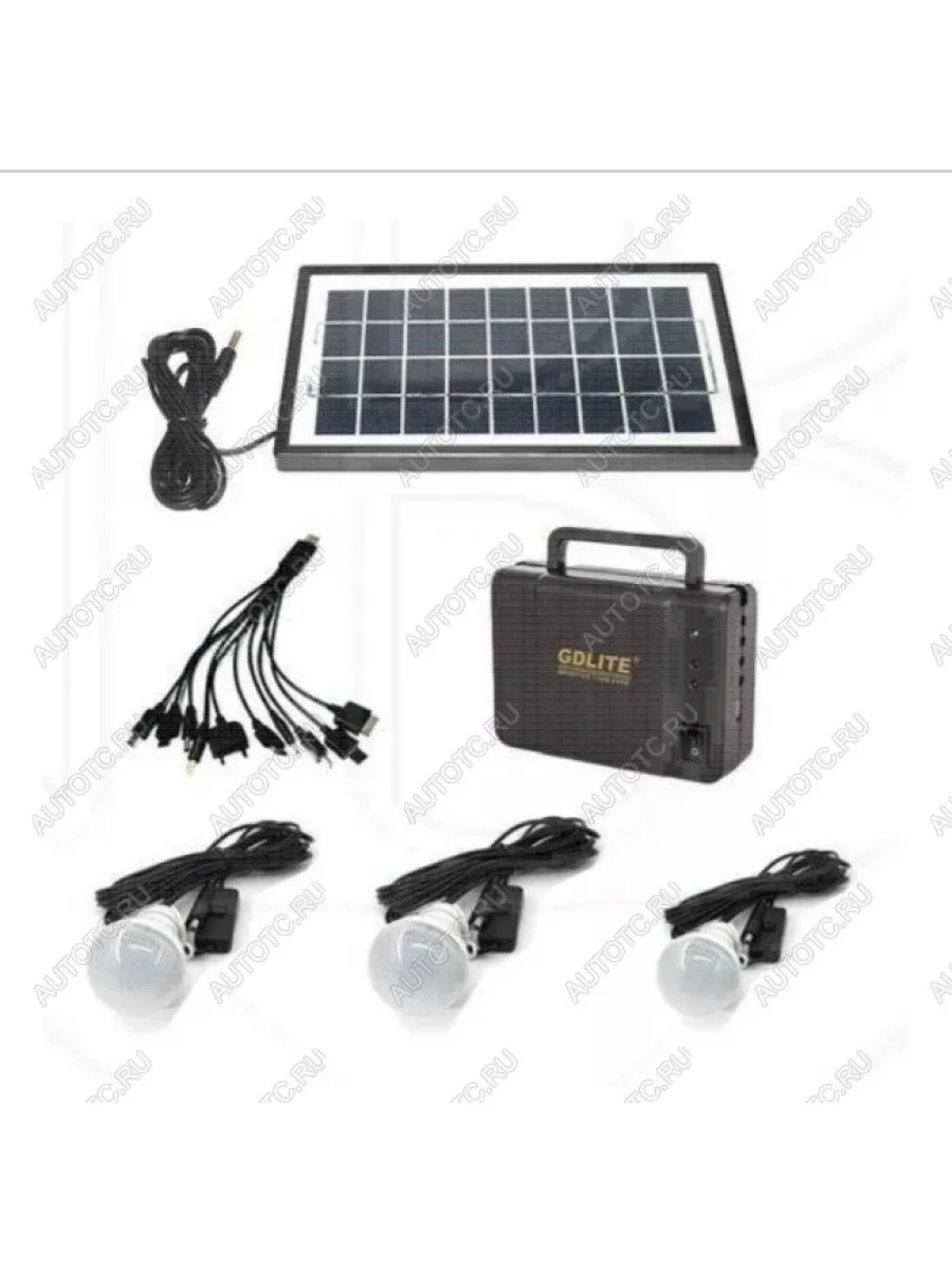 Фонарь аккумуляторный кемпинговый 8006 1510-208 (три лампы) ДВ-NNBrand gd-8006  в Воронеже Воронежской области