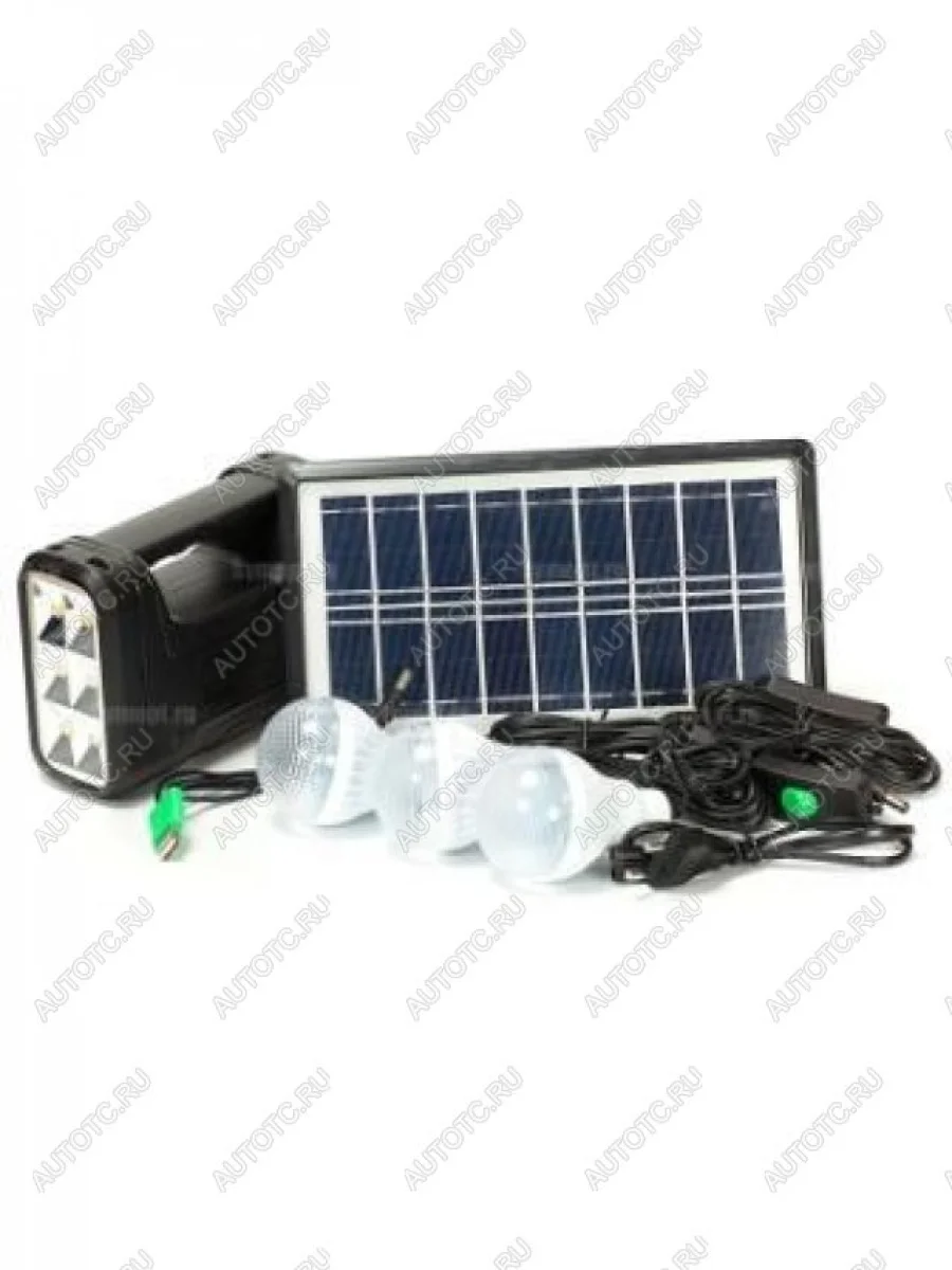 Фонарь аккумуляторный кемпинговый 8017A (три лампы) ДВ-NNBrand gd-8017a  с доставкой в г. Керчь