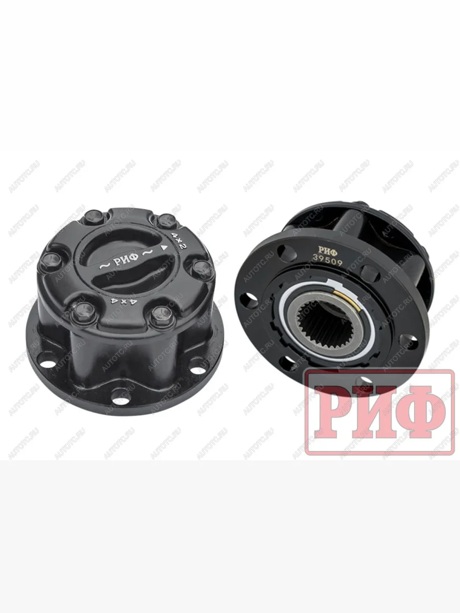 Хабы колесные РИФ для Mitsubishi L200, Pajero, Delica усиленные (2 шт.) РИФ b012  с доставкой в г. Керчь