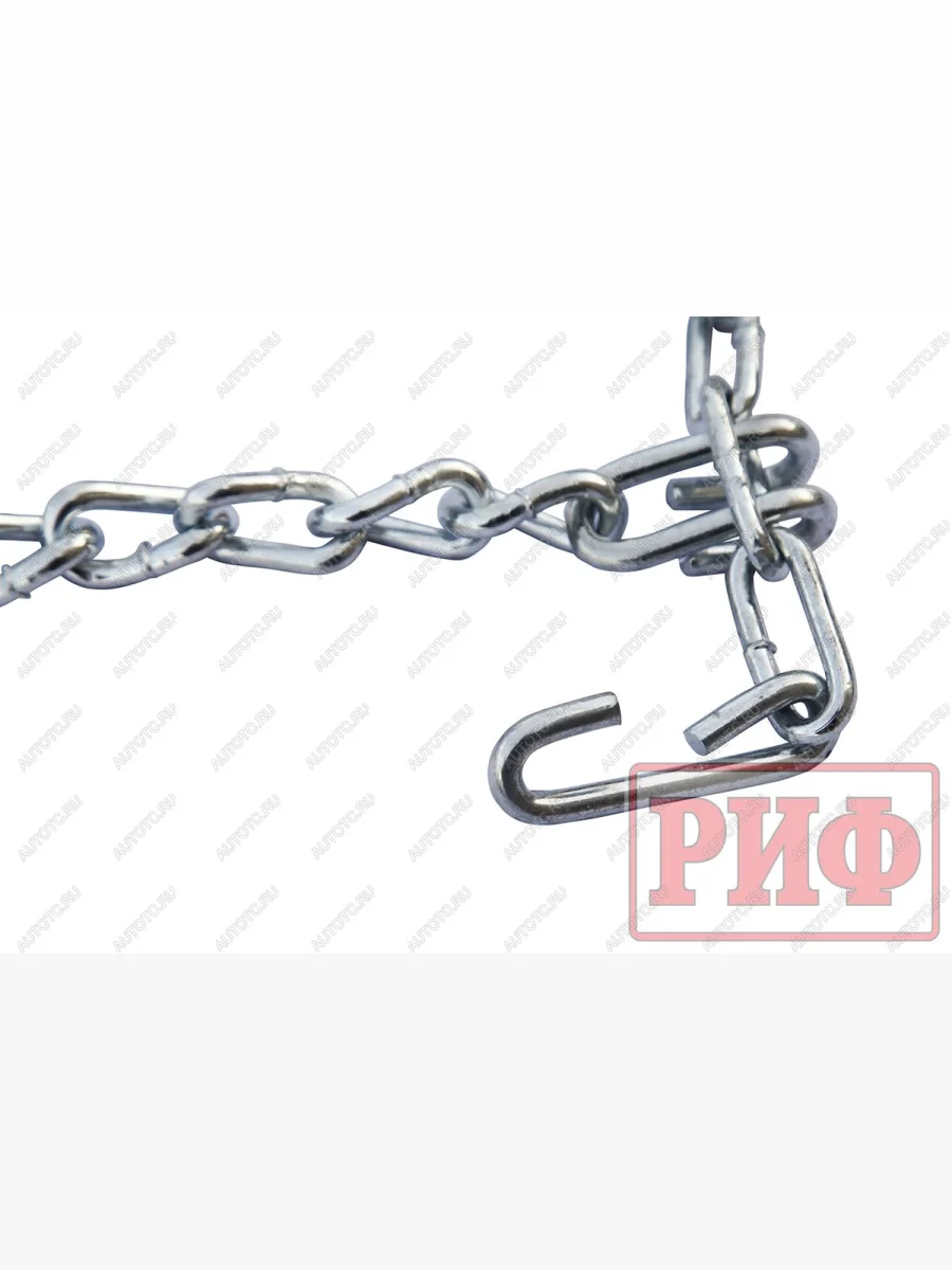Цепи противоскольжения РИФ Грузовик "лесенка" 25 мм, 24570R19,5 (к-т 2 шт.) РИФ rif18-0-0002228  с доставкой в г. Керчь