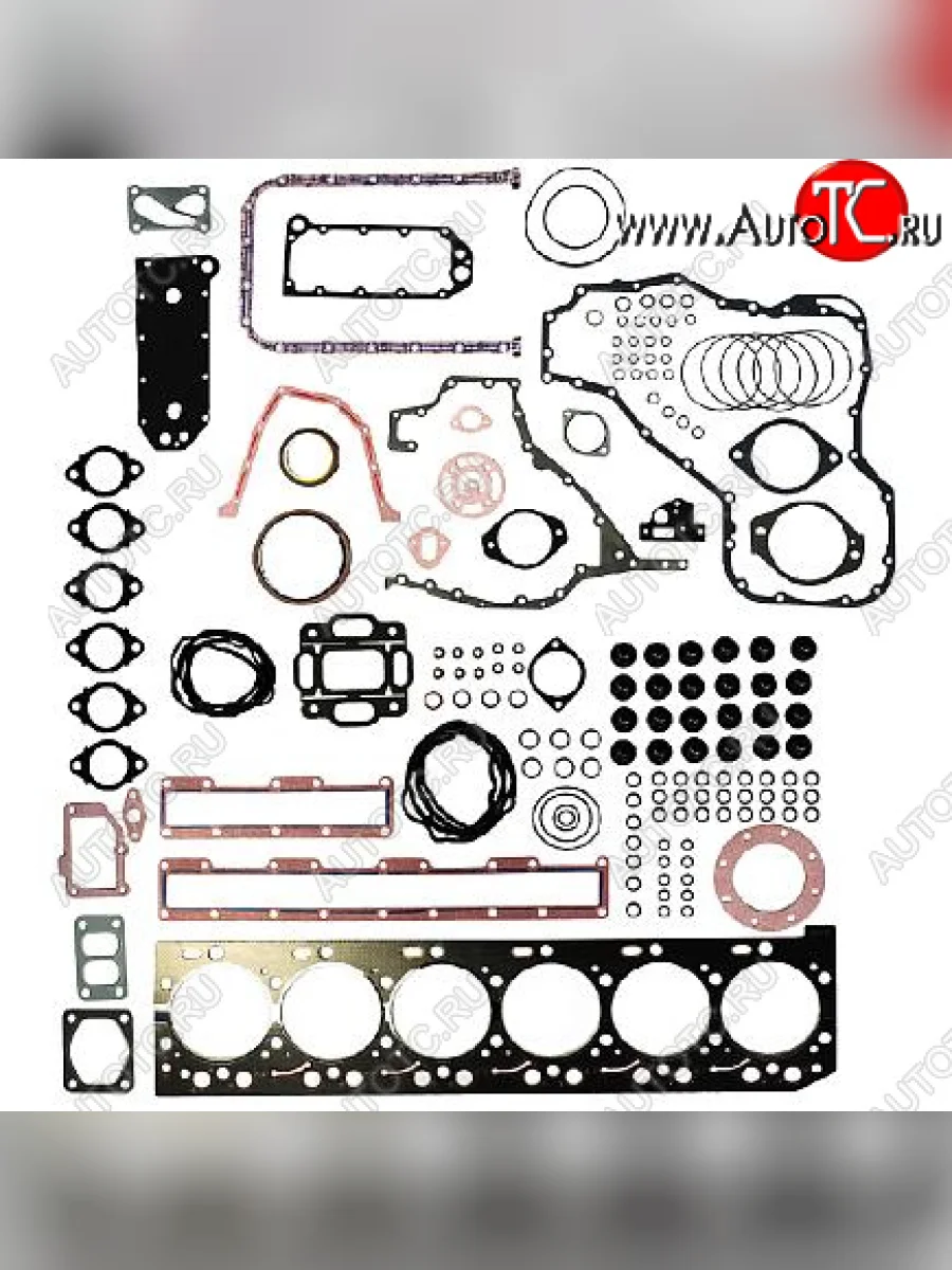 Комплект прокладок двигателя QSL (Верхний+Нижний) 4089978 + 4089979 CUMMINS 0638  в Керчи Республика Крым