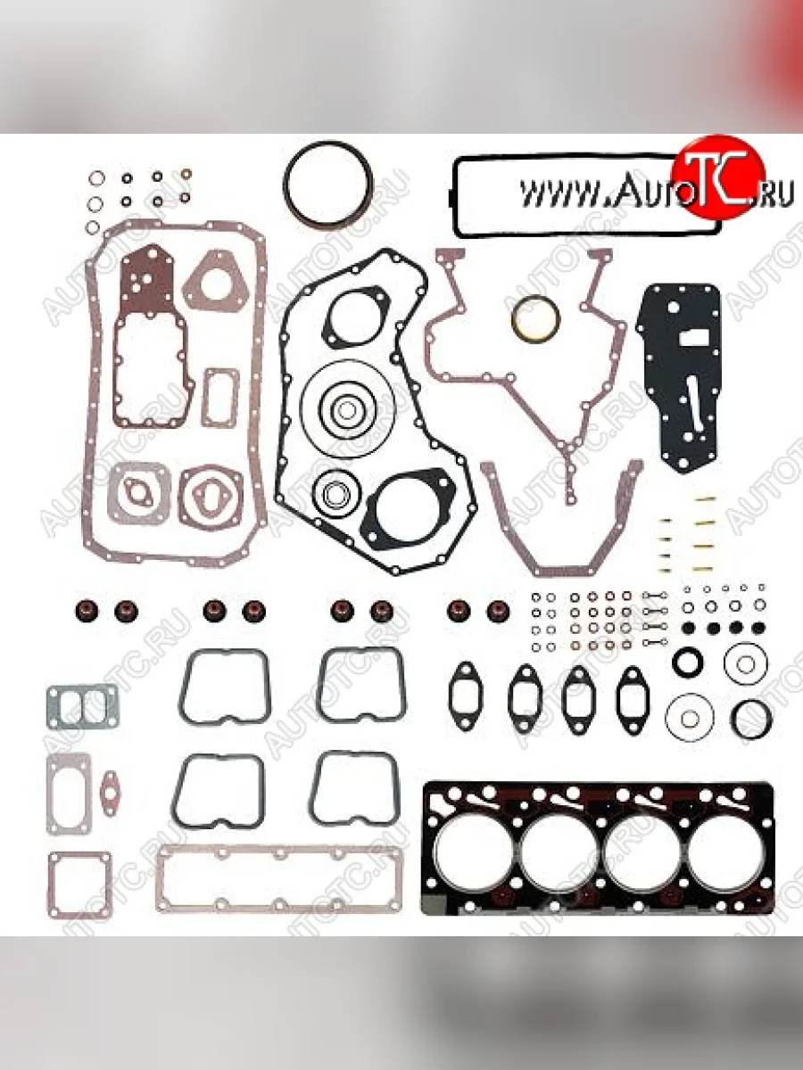 Комплект прокладок двигателя 4BT (Верхний+Нижний) 3804896 + 3802375 CUMMINS 0221  с доставкой в г. Керчь