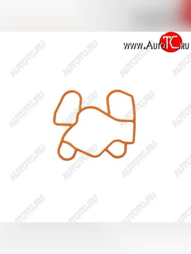 Прокладка теплообменника ISF 2.8 HAFFEN (Силикон, оранжевая) HGS0127  5262903 CUMMINS 01272