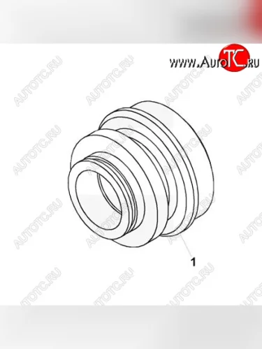 Подшипник выжимной с муфтой ISBe, ISDe (395 мм) 4942720 CUMMINS 0374