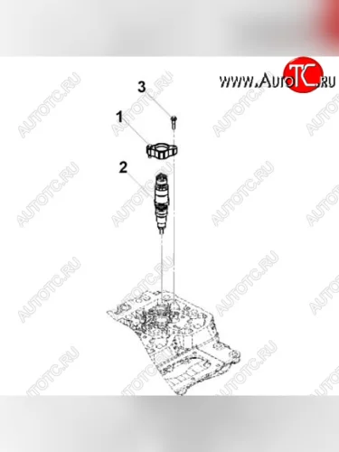 Форсунка топливная Bosch ISBe (Евро 4) (Оригинал + Гарантия Bosch) 0445120161 CUMMINS 04431