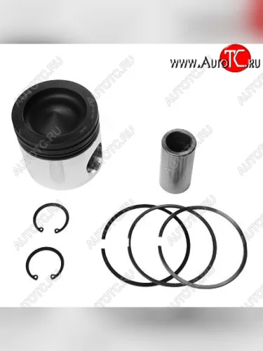 Поршень в сборе двухсоставной (поршень, комплект колец, палец, стопорные кольца) QSL 4089963 CUMMINS 0586