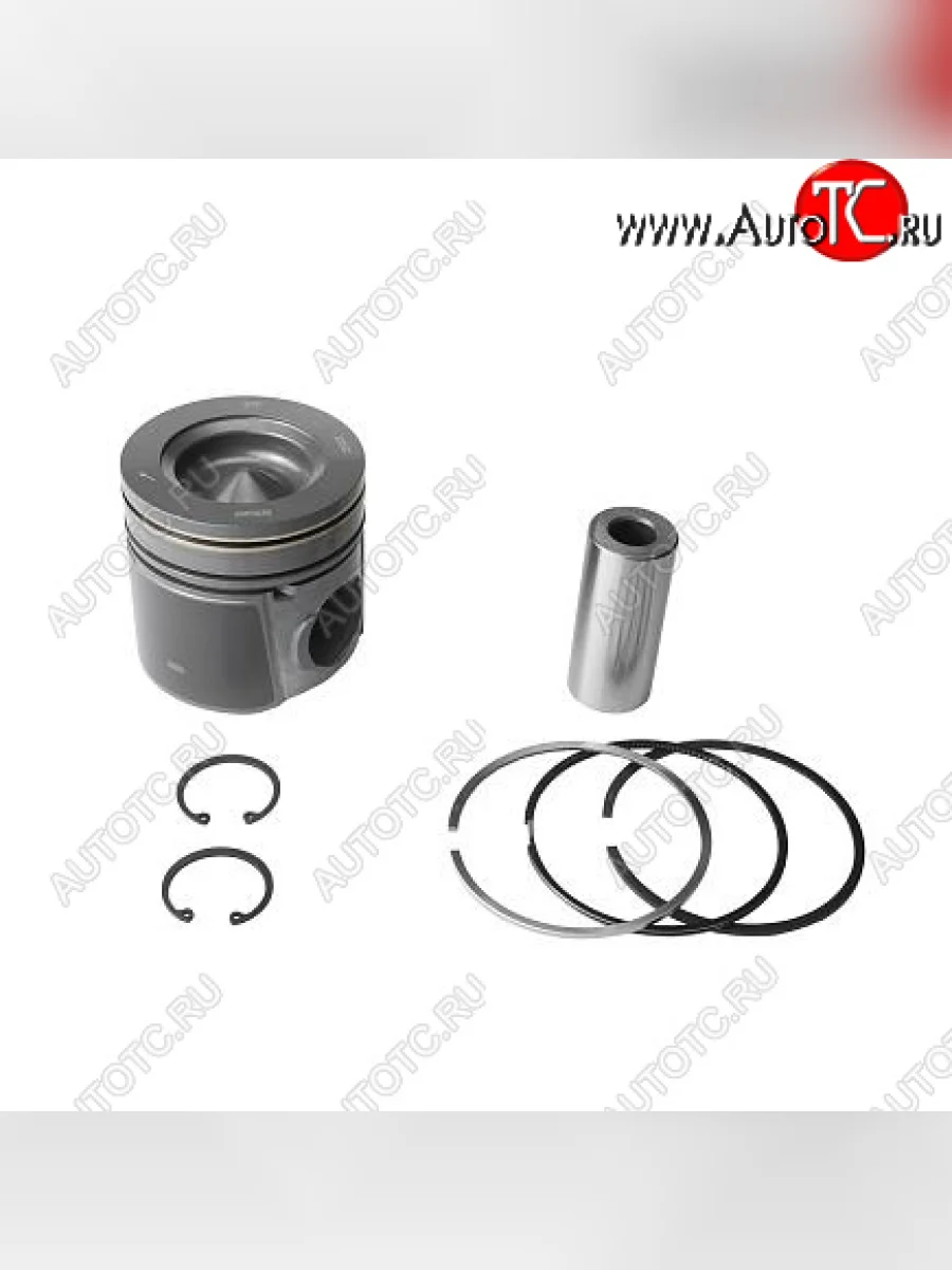 Поршень в сборе (поршень, комплект колец, палец, стопорные кольца) ISBe, ISDe 4376335 CUMMINS 13137  в Керчи Республика Крым