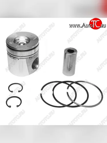 Поршень в сборе (поршень, комплект поршневых колец, стопорные кольца) BT, EQB 4089461 CUMMINS 13571