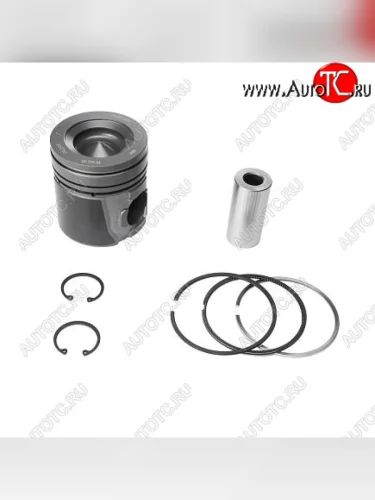 Поршень в сборе (поршень, поршневые кольца, палец, стопорные кольца) ISF3.8 (Ремонтный 0.50) 4309115 CUMMINS 13581