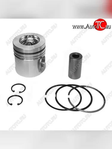 Поршень в сборе (поршень, комплект поршневых колец, стопорные кольца) BT, EQB 3802100 CUMMINS 13635