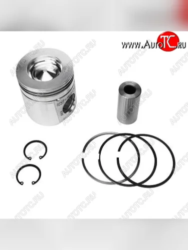 Поршень в сборе (поршень, комплект поршневых колец, палец, стопорные кольца) ISC 3800320 CUMMINS 14700