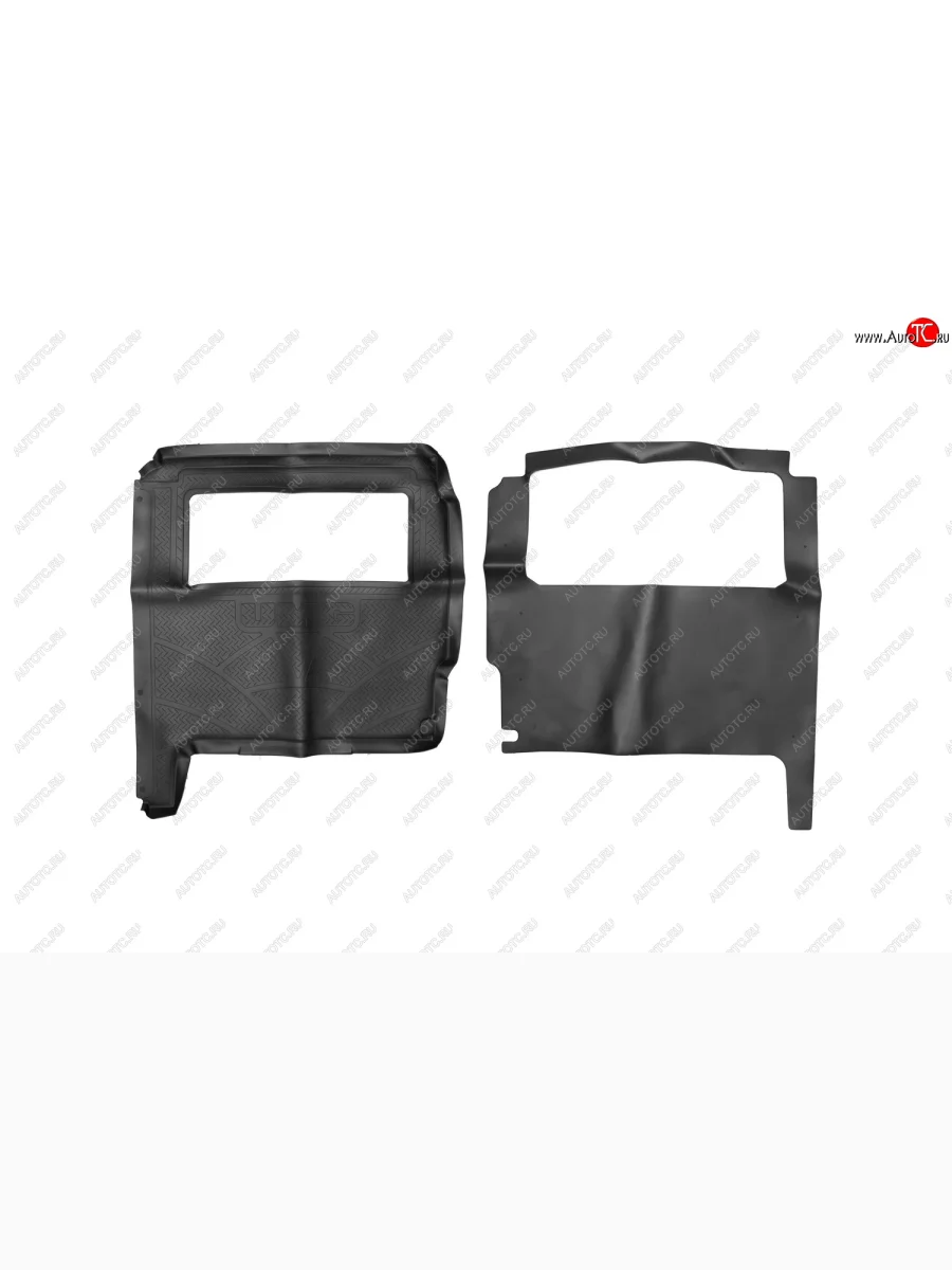 Коврики 3D в салон UMG Экскаватор, 062018-, 2 шт. (полиуретан) Element element3d10601210  в Керчи Республика Крым