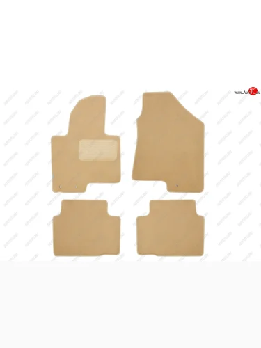 Коврики в салон Klever Premium HYUNDAI IX35 2010-2013, 2013-2015, кросс., 5 шт. (текстиль, бежевые)  Klever klever04203622112kh