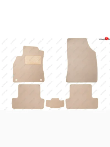 Коврики в салон Klever Premium RENAULT Megane III 2010-2014, 2012-2014, 2014-2016, xb., 5 шт. (текст Klever klever04411722112kh