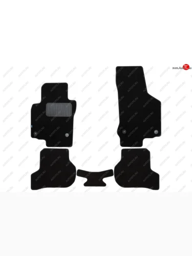 Коврики в салон Klever Premium VOLKSWAGEN Golf GTI 3D 2008-2012, хб., 5 шт. (текстиль)  Фольксваген Гольф Klever klever03513522110kh