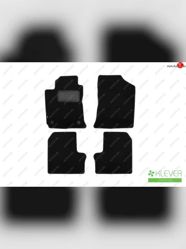 Коврики в салон Klever Standard BYD F-3 2005-2013, сед., 4 шт. (текстиль)  Бед Ф3 Klever klever02710201210kh