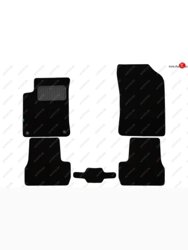 Коврики в салон Klever Premium CITROEN C3 2009-2013, 2013-2016, хб., 5 шт. (текстиль)  Ситроен С3 Klever klever03101922110kh