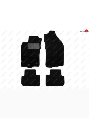 Коврики в салон Klever Premium ALFA ROMEO 147 АКПП 2000-2004, 2004-2010, хб., 4 шт. (текстиль)  Аль Klever klever03020222110kh