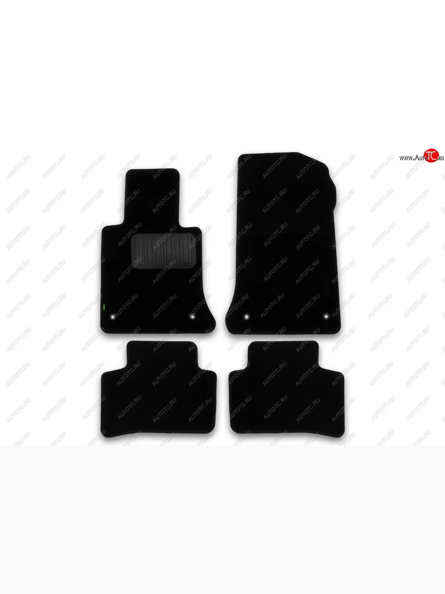 Коврики в салон Klever Standard MERCEDES-BENZ GLK-Class, 2015-, внед., 4 шт. (текстиль)  Мерседес Б Klever klever02344501210kh  в Самаре Самарской области