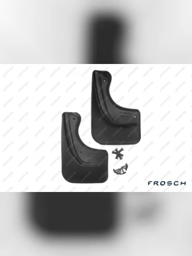 Брызговики передние FIAT Linea, 2007-2018 (optimum) в коробке  Фиат Линеа FROSCH frosch.15.19.f10