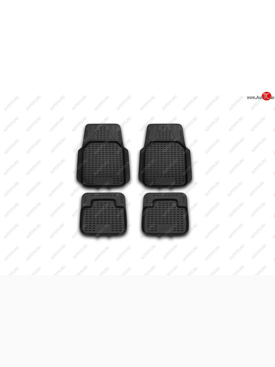 Коврики в салон универсальные Lider, 2 шт. (полиуретан, серые) Element nlc.00.00.211f  в Воронеже Воронежской области