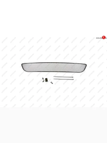 Сетка на бампер внешняя для HYUNDAI Solaris 2011-2014, черн., 15 мм  Хендай Солярис Arbori 01-250110-15b