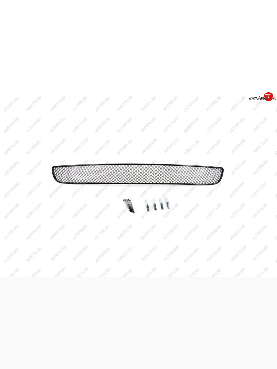 Сетка на бампер внешняя для VW Jetta 2010-2014, черн., 15 мм  Фольксваген Джетта Arbori 01-530510-15b  в Воронеже Воронежской области