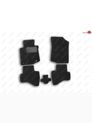 Коврики в салон PEUGEOT 107 3D, 5D 2005-2009, 2009-2012, 2012-2014, хб., 5 шт. (текстиль)  Пежо Autofamily nlt.38.07.11.110kh