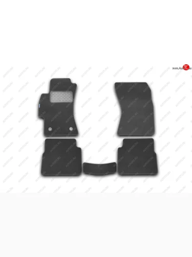 Коврики в салон подходят для SUBARU Impreza 2011-2015, 2015-2016, хб., 5 шт. (текстиль)  Субару Имп Autofamily nlt.46.13.22.110kh
