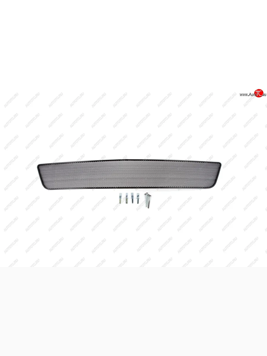 Сетка на бампер внешняя для VW Caddy 2014-2015, черн., 10 мм  Фольксваген Кэдди Arbori 01-530714-101  в Воронеже Воронежской области