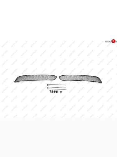 Сетка на бампер внешняя для INFINITI QX50 2014-2017, черн., 15 мм  Инфинити КХ50 Arbori 01-260214-151