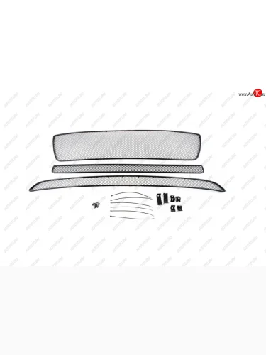 Сетка на бампер внешняя для PEUGEOT Boxer 2015-, 3 шт., черн., 15 мм  Пежо Боксер Arbori 01-410215-151