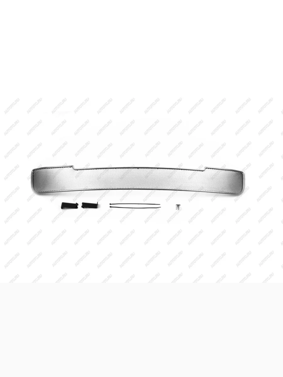 Сетка на бампер внешняя для VW Passat B6 2005-2011, хром, 10 мм  Фольксваген Пассат Arbori 01-531205-102  в Керчи Республика Крым