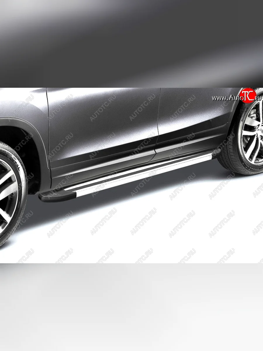 Комплект алюминиевых порогов Arbori Luxe Silver длина 1600мм без крепежа Arbori allsdl1600  в Самаре Самарской области